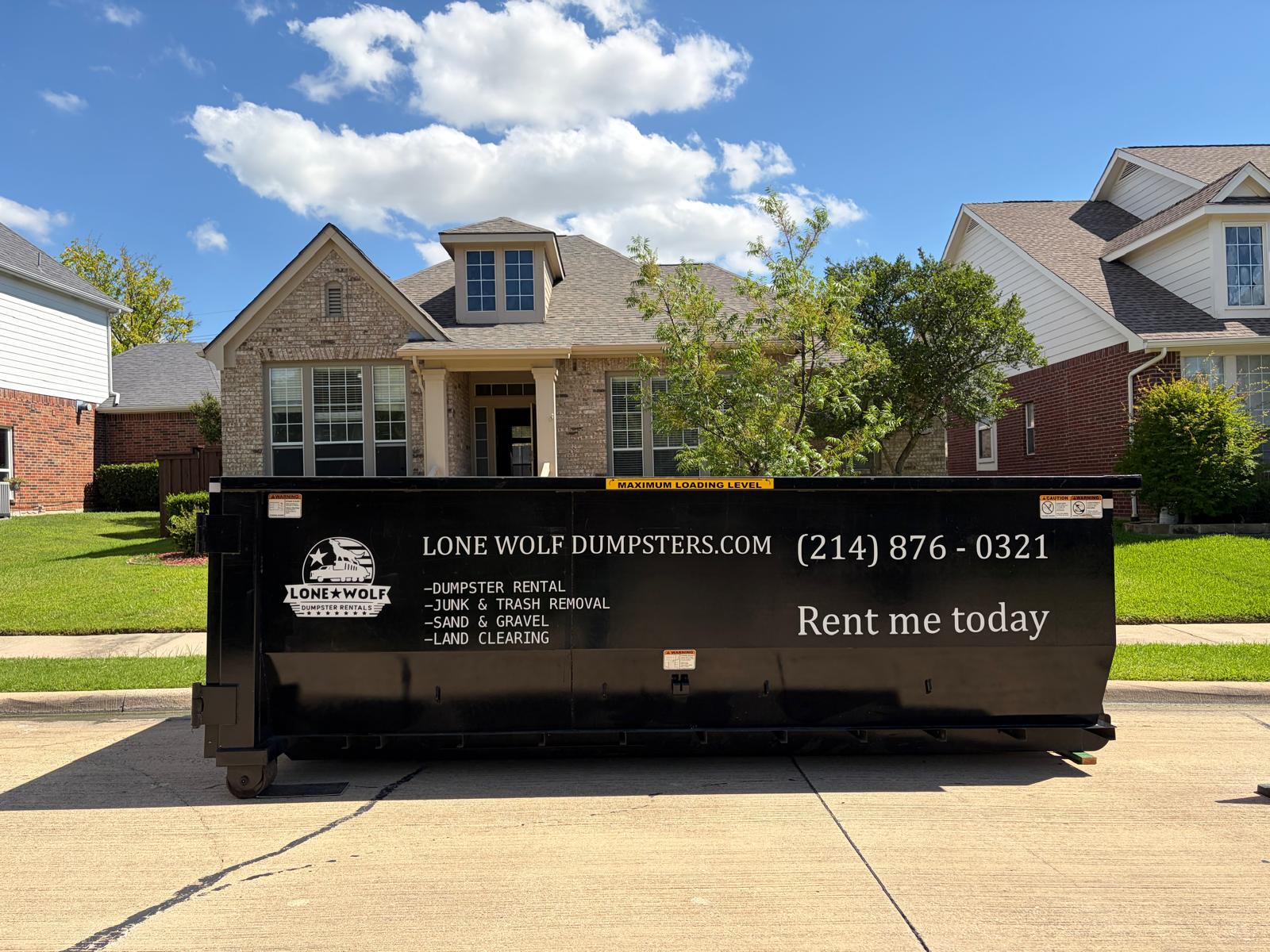 Privacy Policy - Lone Wolf Dumpsters